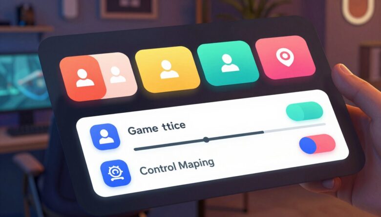 accessible menu design games