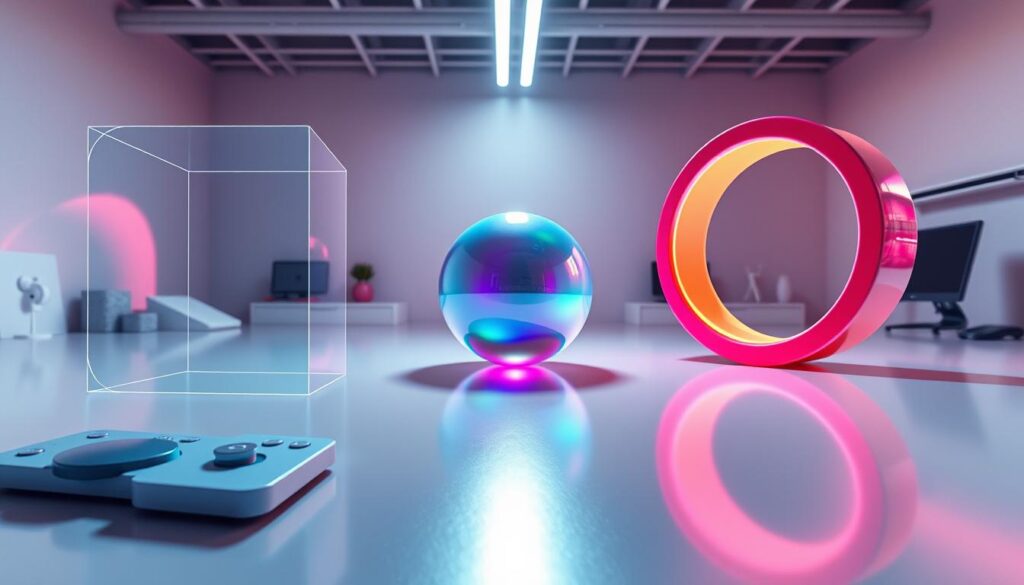 creating 3d shapes cube sphere torus