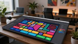 tactile maximalism ui